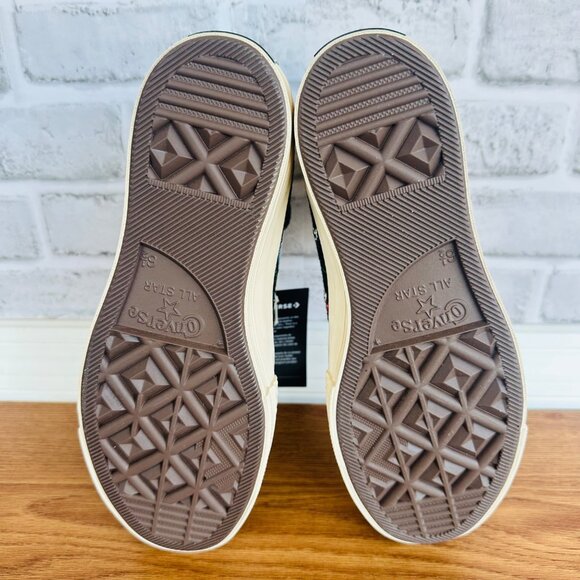 ⭐Converse Chuck 70 Hi Floral Tapestry Sz 7.5 Women's Shoes Sneaker Black A11990C - Picture 7 of 12